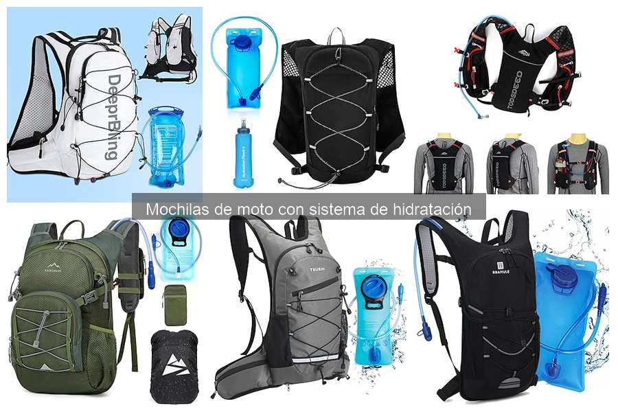 Cuidados y Mantenimiento de Mochilas de Moto con Hidratación