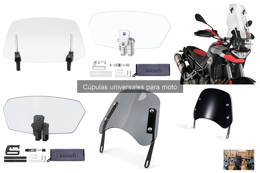 Cúpulas Universales para Reducir Turbulencia en Moto