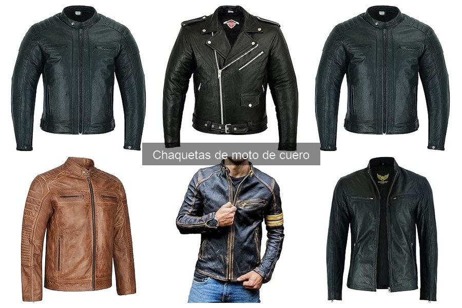 Descubre las chaquetas de moto de cuero: seguridad y estilo