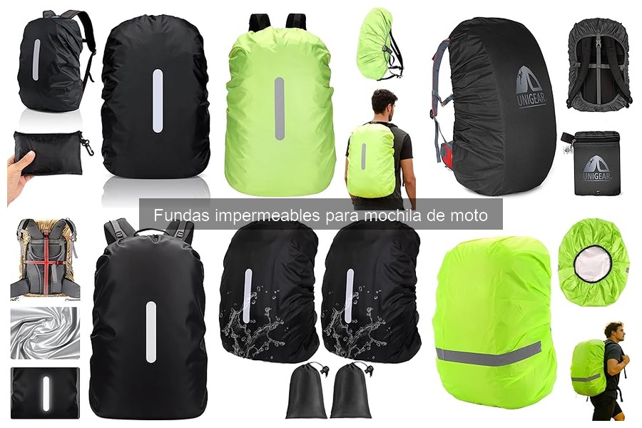 Descubre qué es una funda impermeable para mochila de moto