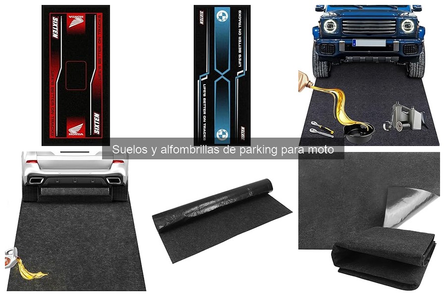 Desventajas de las alfombrillas de parking para motos