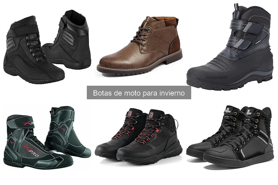 Diferencias entre botas de moto y calzado invernal