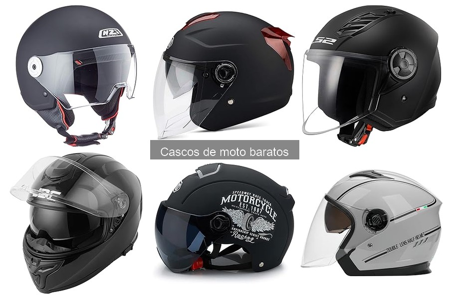Diferencias entre cascos de moto baratos y premium