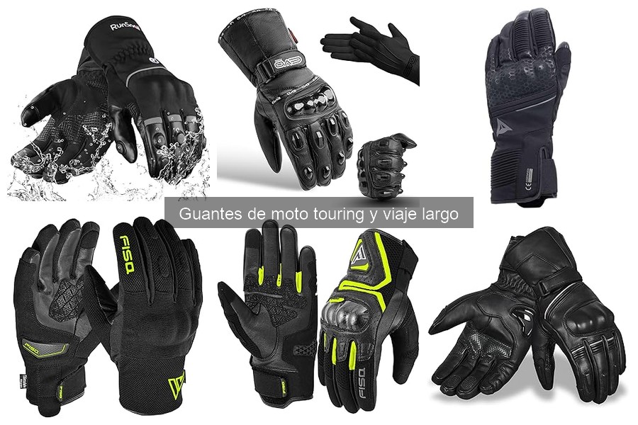 Diferencias entre guantes de moto touring y deportivos