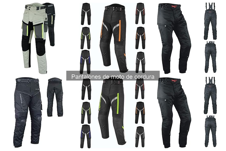 Diferencias entre pantalones de moto de cordura y otros materiales