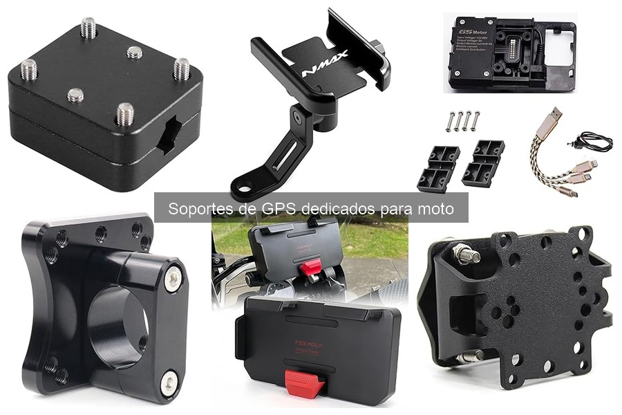 Diferentes tipos de soportes de GPS para motos: pros y contras