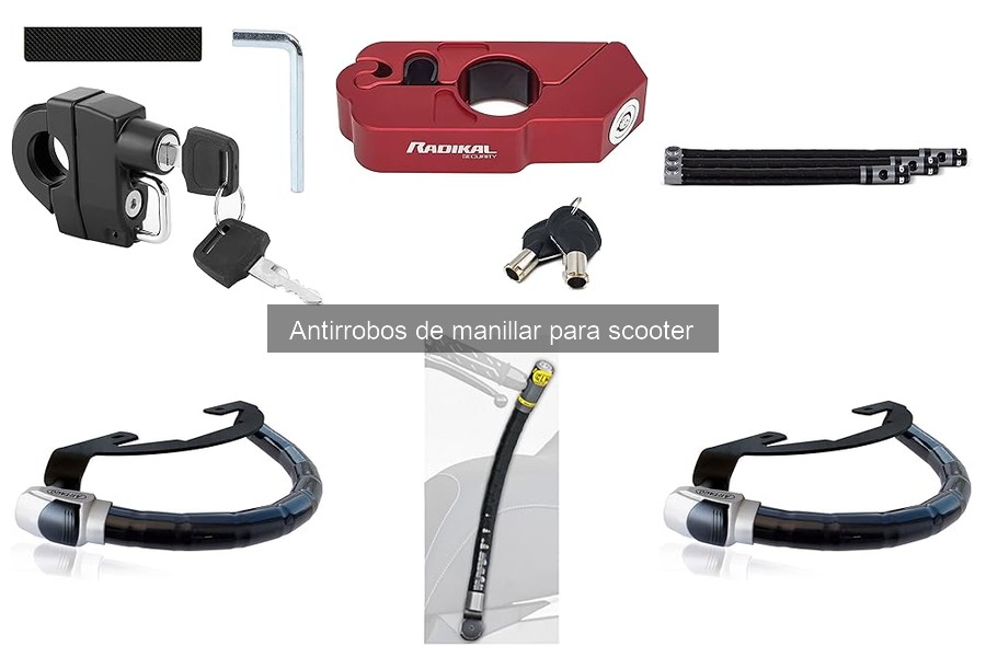Dónde comprar antirrobos de manillar para scooter: las mejores opciones