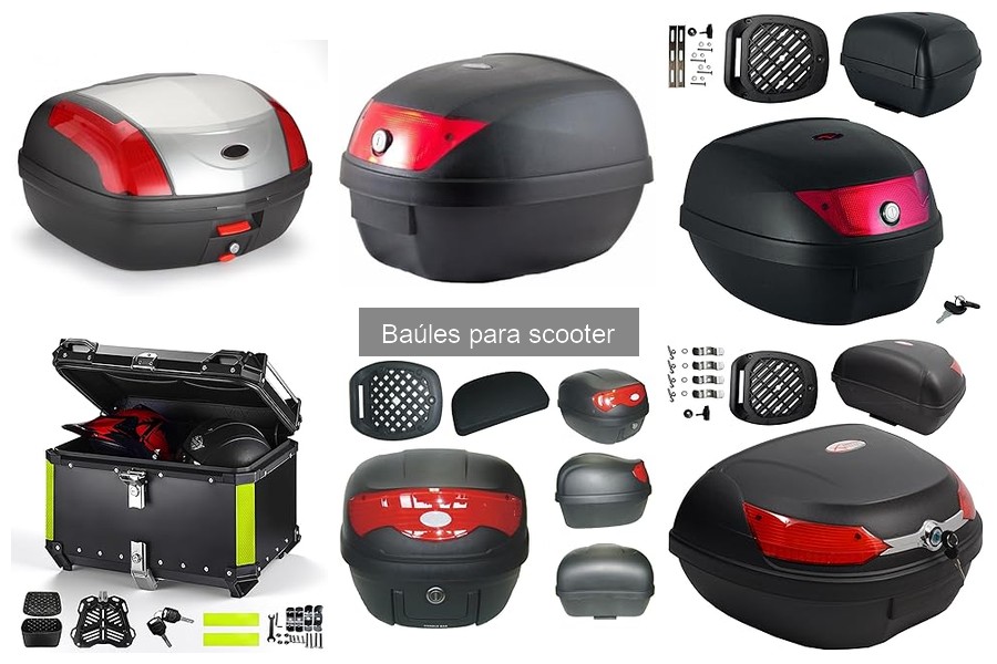 Dónde comprar baúles para scooter: mejores opciones online y físicas