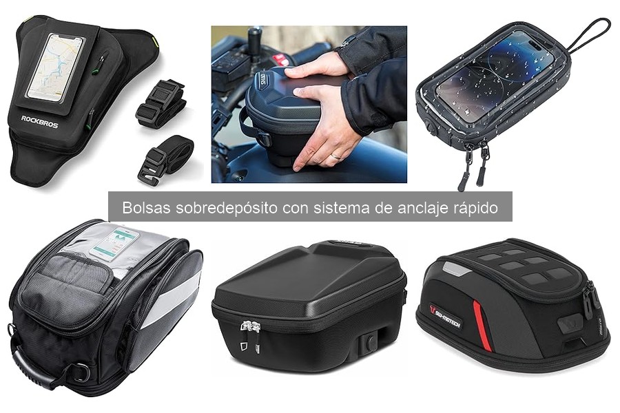 Dónde comprar bolsas sobredepósito con anclaje rápido