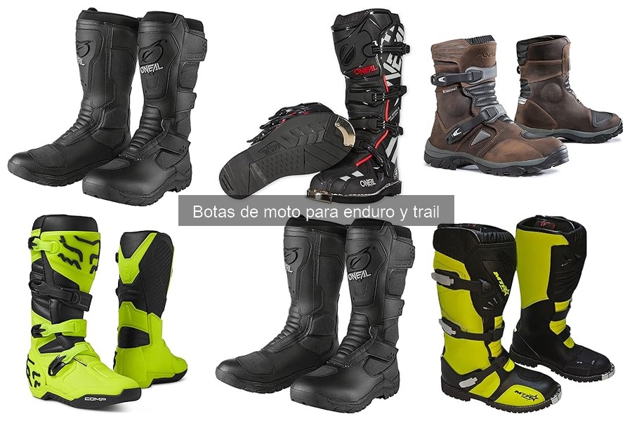 Dónde comprar botas de moto para enduro y trail