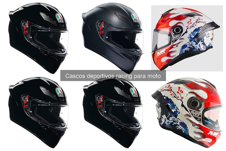 Dónde comprar cascos deportivos racing con calidad garantizada