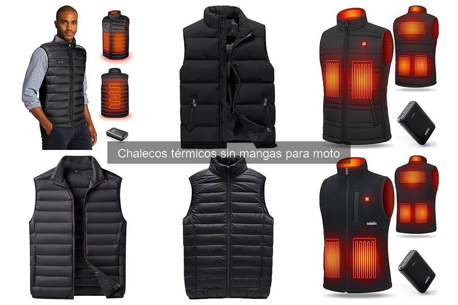 Dónde comprar chalecos térmicos sin mangas para moto en línea