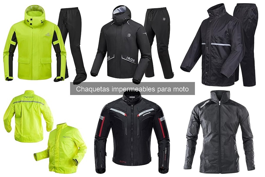Dónde comprar chaquetas impermeables para moto al mejor precio