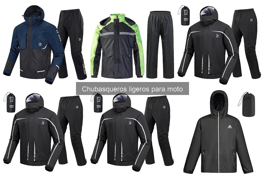 Dónde comprar chubasqueros ligeros para moto a buen precio