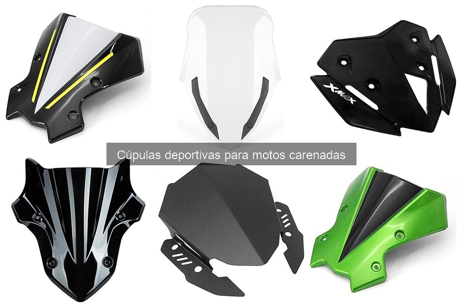 Dónde comprar cúpulas deportivas para motos y precios actualizados