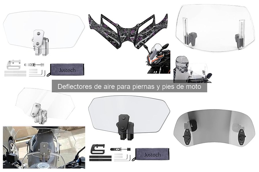 Dónde comprar deflectores de aire para motos al mejor precio