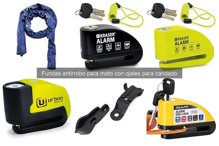 Dónde comprar fundas antirrobo para moto y precios accesibles