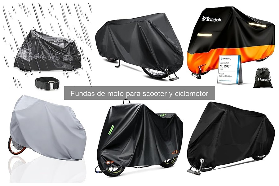 Dónde comprar fundas de moto para scooter y ciclomotor