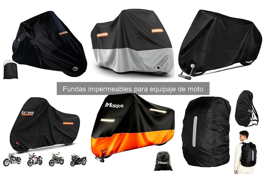 Dónde comprar fundas impermeables para equipaje de moto