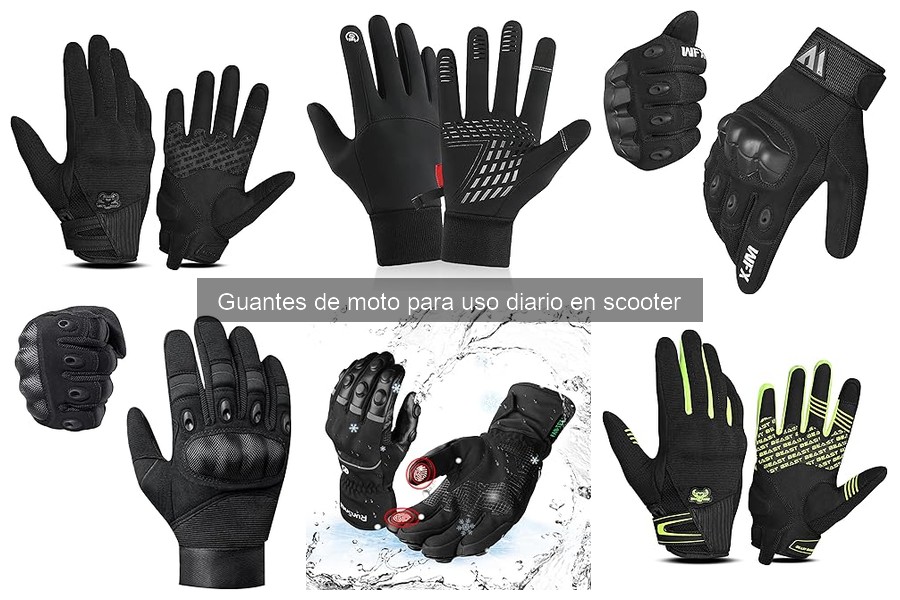 Dónde comprar guantes de moto de calidad para uso diario