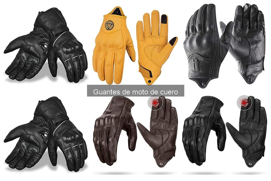 Dónde Comprar Guantes de Moto de Cuero a Buen Precio