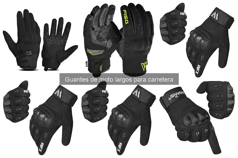 Dónde comprar guantes de moto largos: mejores opciones en línea