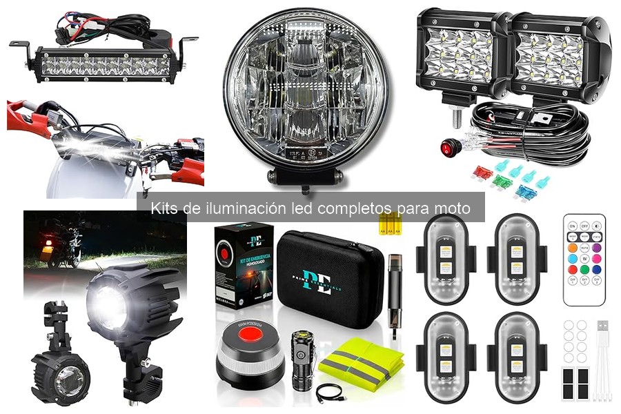 Dónde comprar kits de iluminación LED para moto: ¡Mejores opciones!