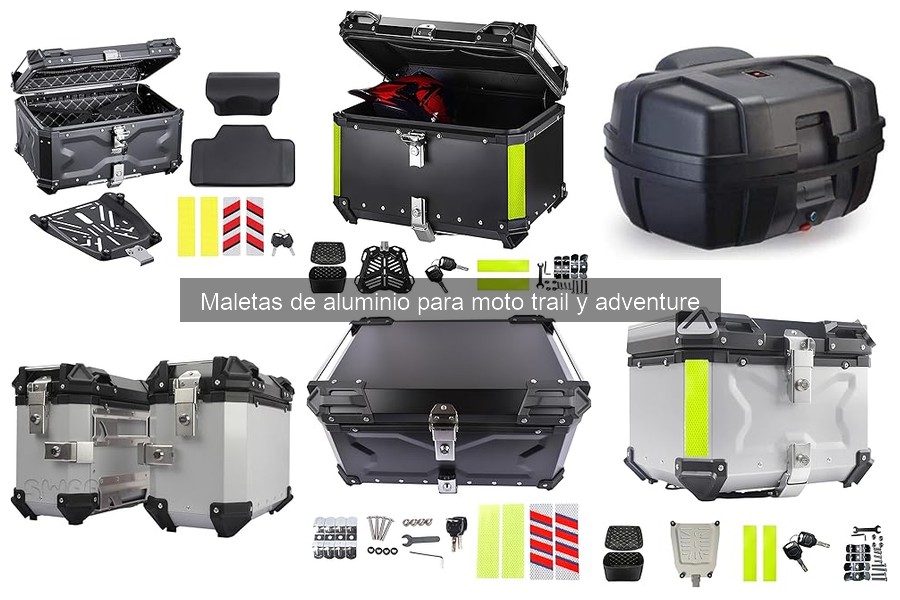 Dónde comprar maletas de aluminio para moto trail y adventure