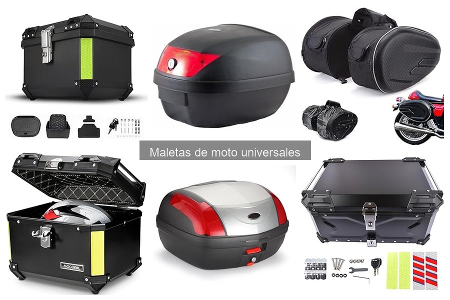Dónde comprar maletas de moto universales a buen precio