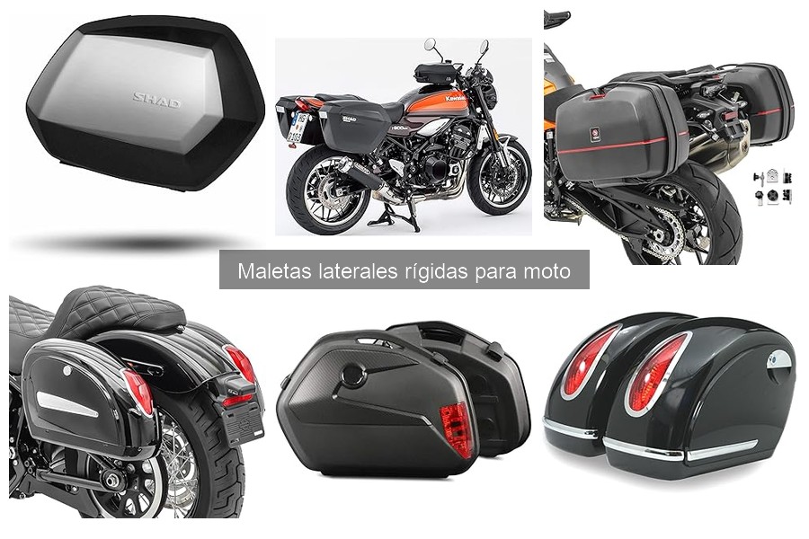 Dónde comprar maletas laterales rígidas para moto fácilmente