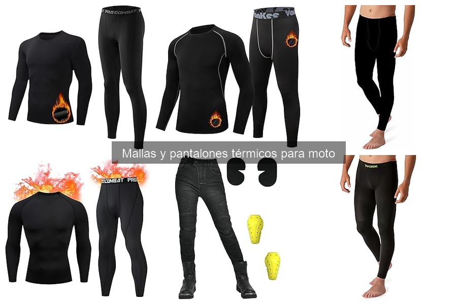 Dónde comprar mallas y pantalones térmicos para moto baratos