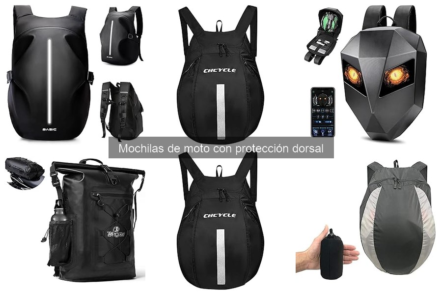 Dónde comprar mochilas de moto con protección dorsal