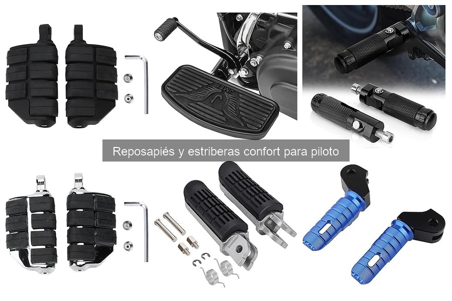 Dónde comprar reposapiés y estriberas confort a buen precio
