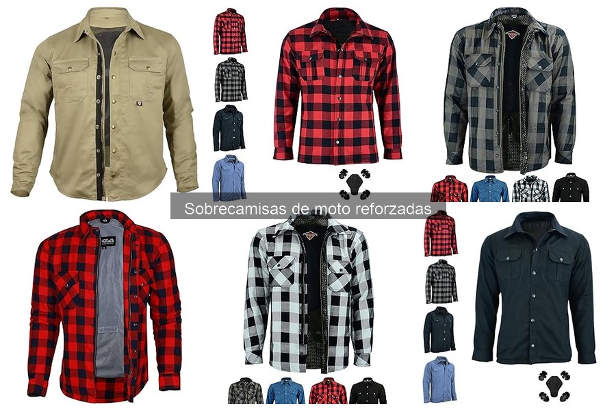 Dónde comprar sobrecamisas de moto reforzadas
