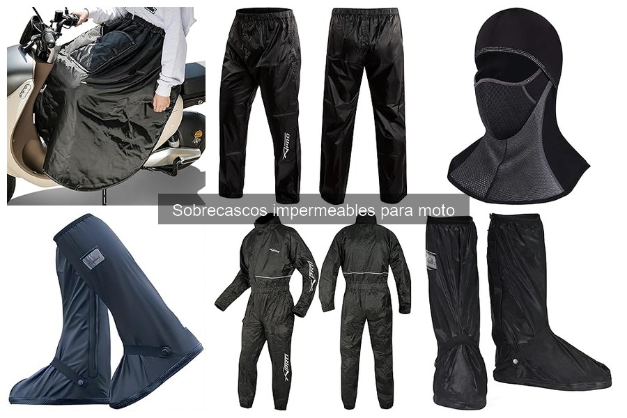 Dónde comprar sobrecasco impermeable para moto al mejor precio