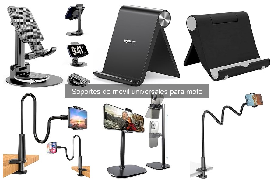 Dónde comprar soportes de móvil universales para moto económicos