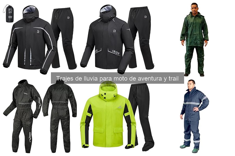 Dónde comprar trajes de lluvia para moto de aventura