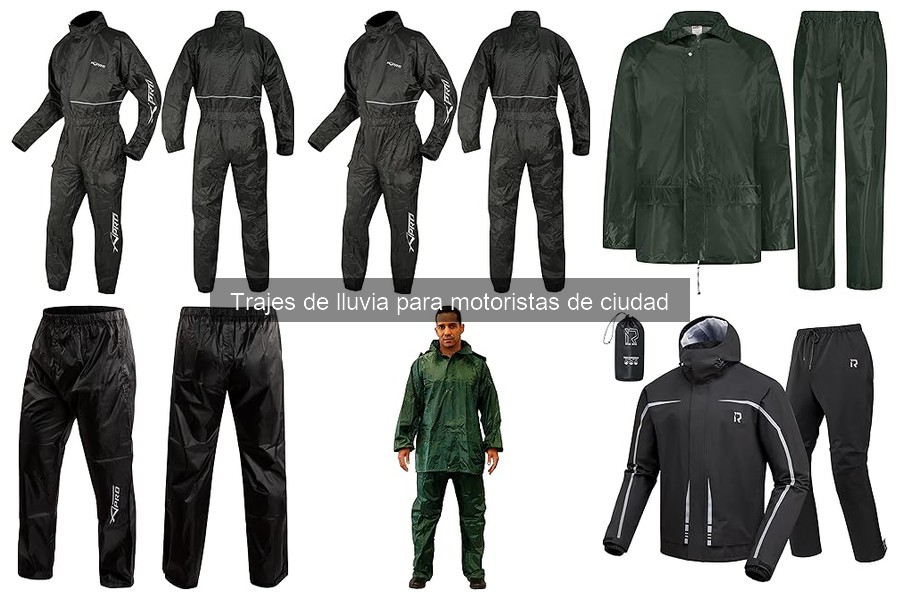 Dónde comprar trajes de lluvia para motoristas