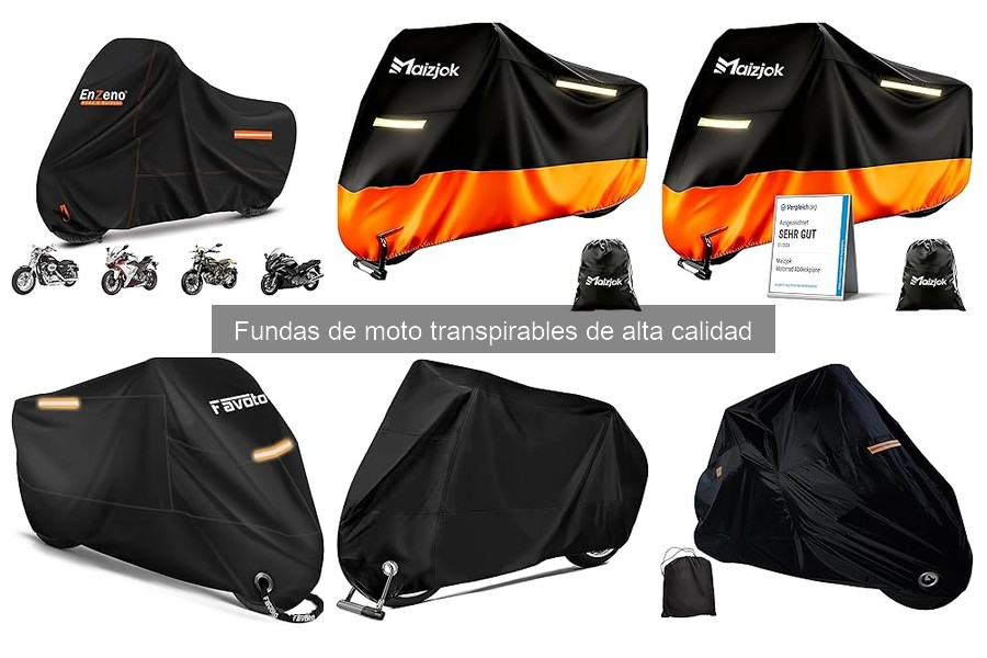 Durabilidad de fundas de moto transpirables: ¿cuánto tiempo duran?