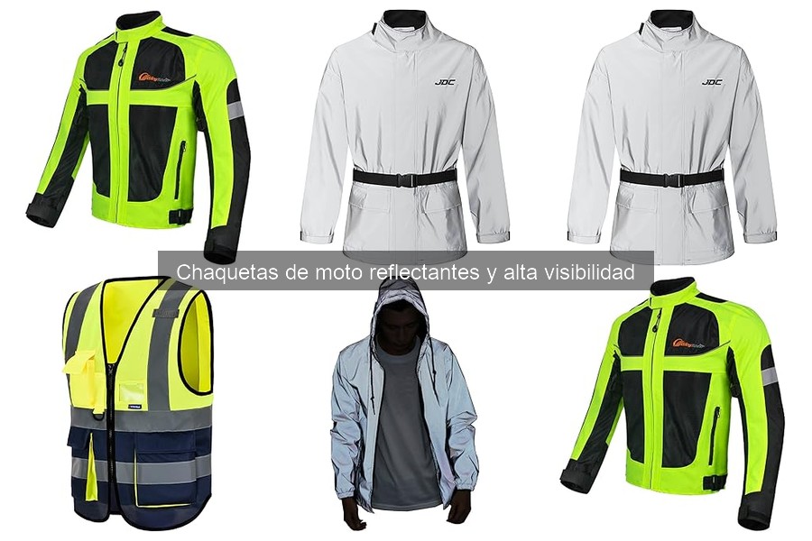 Efectividad de Chaquetas Reflectantes para Motociclistas