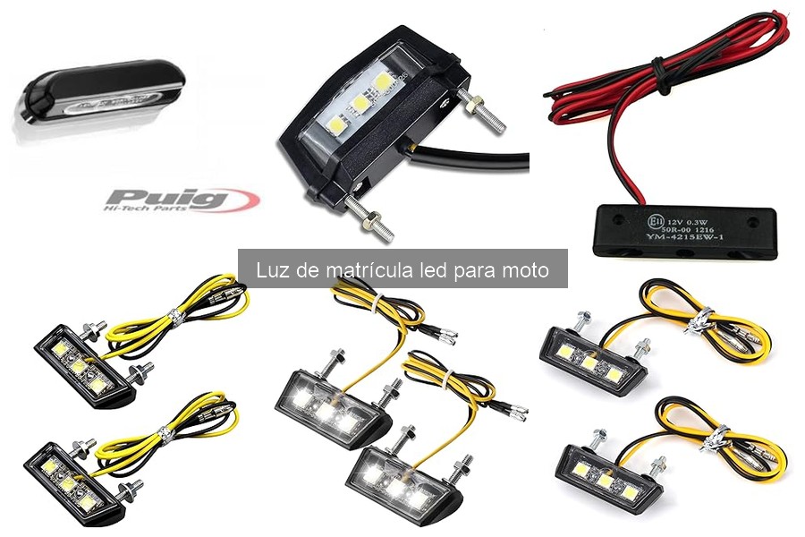 Efecto de la luz de matrícula LED en la seguridad vial