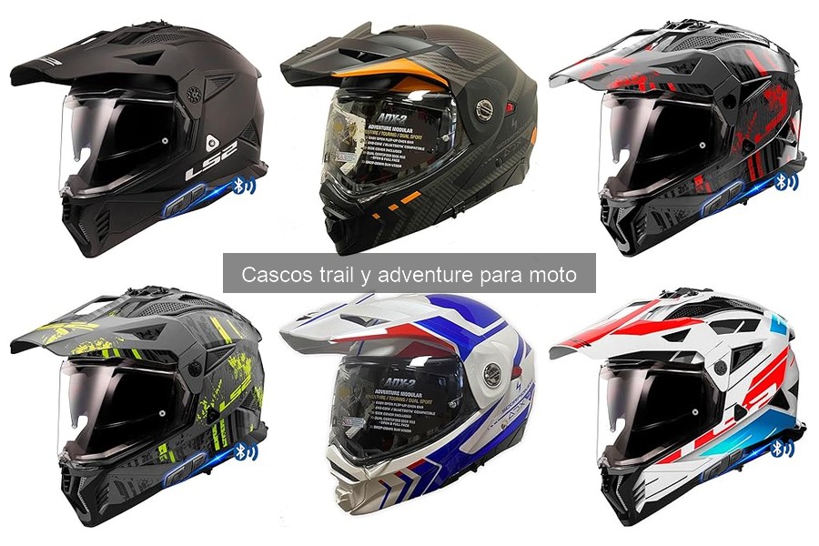 Encuentra las mejores ofertas en cascos trail para moto