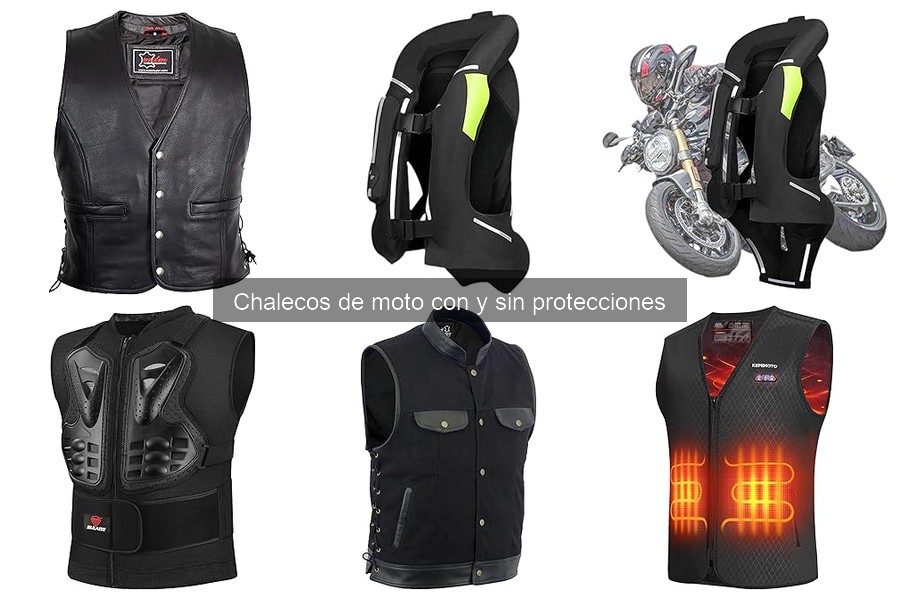 Errores comunes al comprar chalecos de moto con y sin protecciones