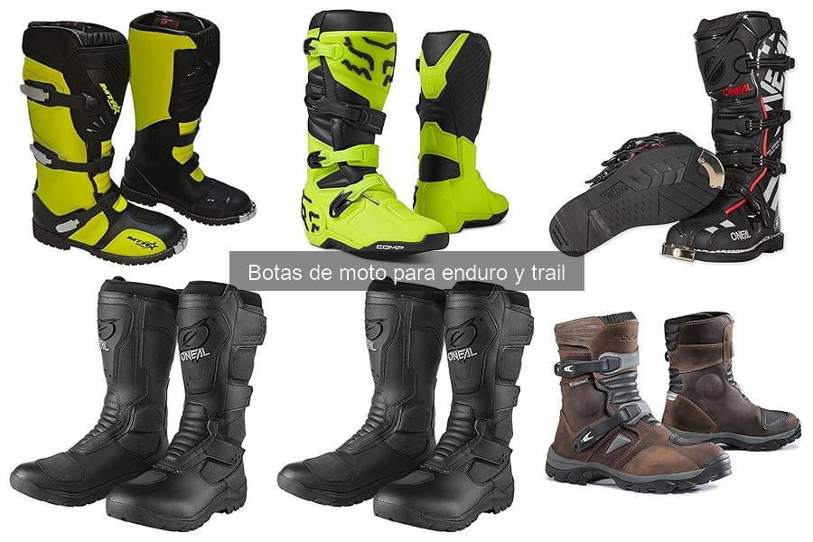 Errores comunes al elegir botas de moto para enduro y trail