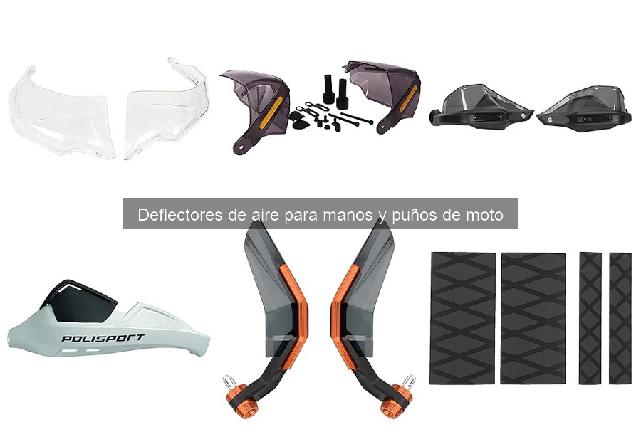 Errores comunes al elegir deflectores de aire para puños de moto