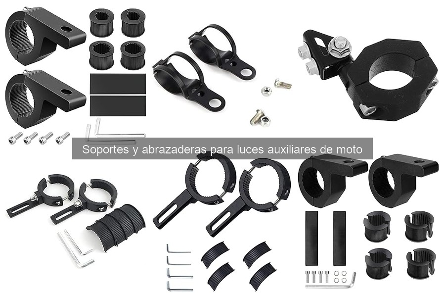 Errores comunes al elegir soportes para luces de moto