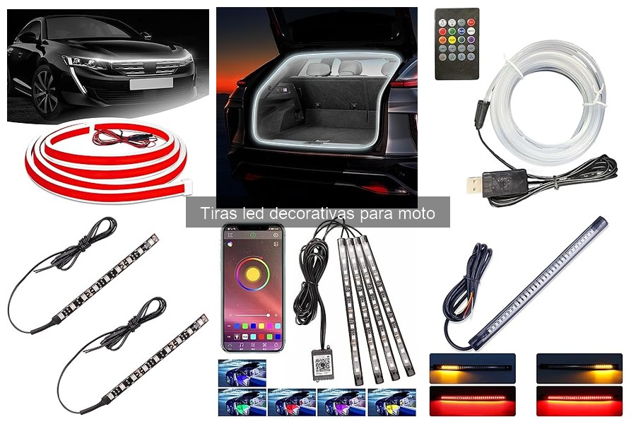 Errores comunes al elegir tiras LED decorativas para motos