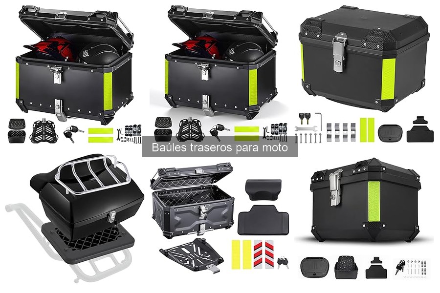 Errores comunes al elegir un baúl trasero para moto