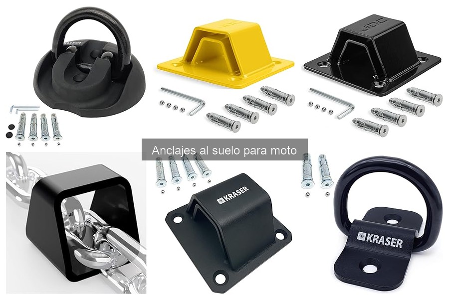 Errores comunes al instalar anclajes al suelo para motos