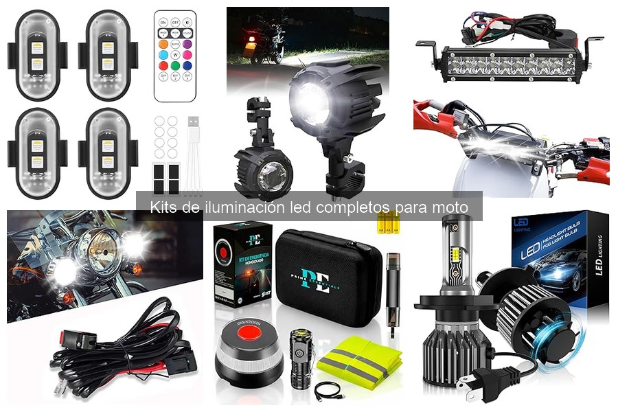 Errores comunes al instalar kits de iluminación LED en motos
